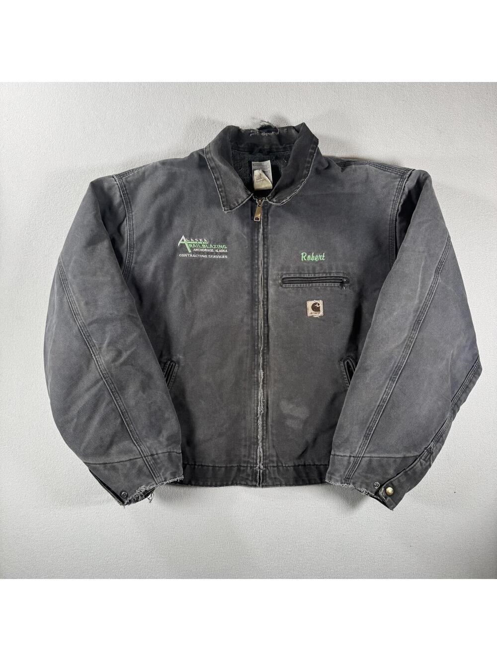 Vintage J97 Carhartt Detroit PTL Blanket Lined Jacket